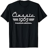 63 Year Old Gift Classic 1963 Limited Edition 63rd Birthday T-Shirt