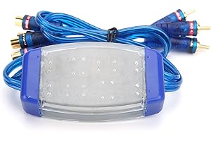 FASJ Ground Loop Isolator, Noise Reduction Gold Plated RCA Noise Filter Ground Loop for Automotive