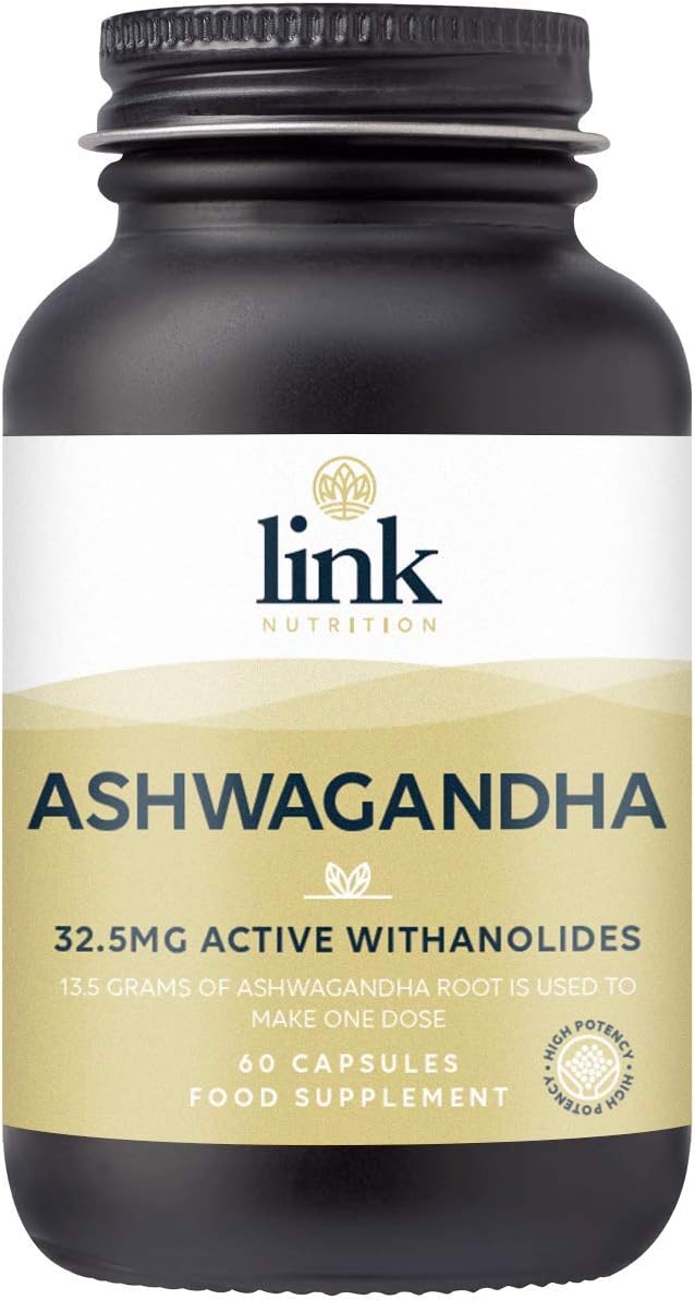 Ashwagandha Root Extract, 60 count (Pack of 1)