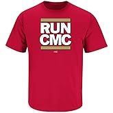 Run CMC T-Shirt for San Francisco Football Fans (SM-5XL)