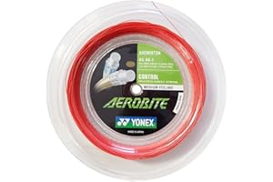 Yonex BG Aerobite Badminton String Reel (White/Red)