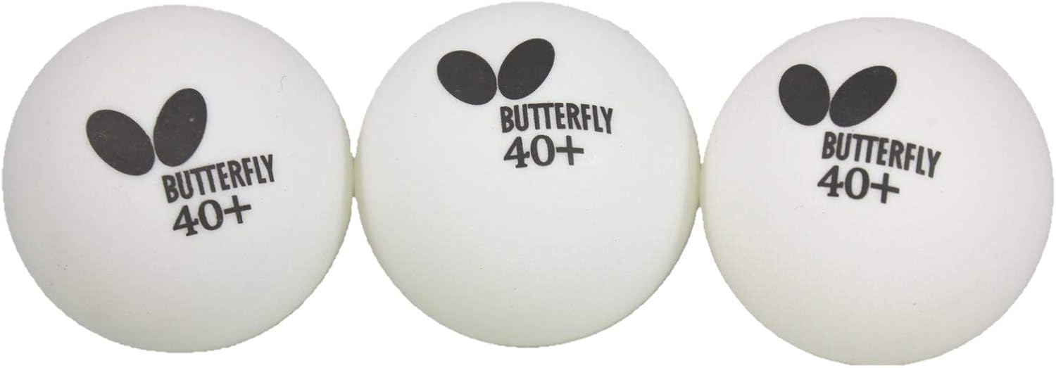 Butterfly RDJ Player Ping Pong Paddle Set – Includes Ping Pong Rackets and Ping Pong Balls – Choose Ping Pong Paddle Set of 2 or 4 – Table Tennis Racket Set : Sports & Outdoors