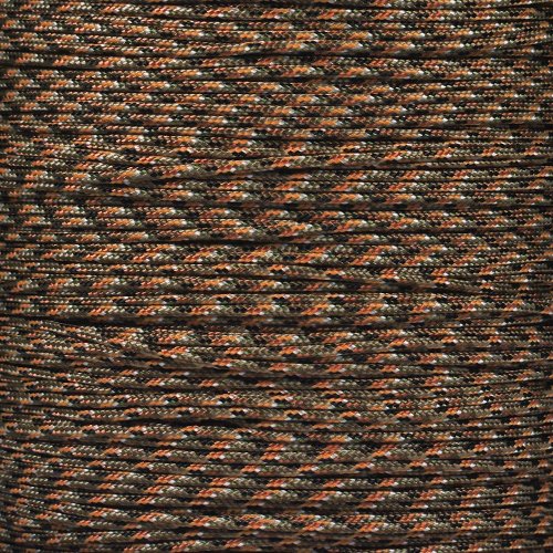 Paracord Planet 43kg Paracord – 1 Strand Type I Parachute Cord for Outdoors and DIY – Hidden Camo (30 m)