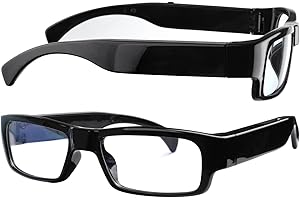 dahocamgo 1080P HD Sports Camera Glasses, Wearable Eyewear Camera for Motorcycle Riding, Cycling, Running, Outdoor Activities, Includes 32GB TF Card