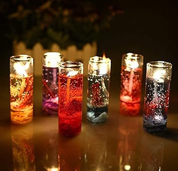 SD Decorz Pencil Jelly Candles, Multicolour