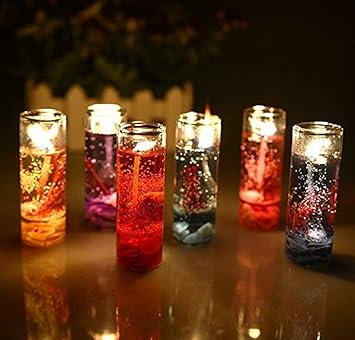 SD Decorz Pencil Jelly Candles, Multicolour