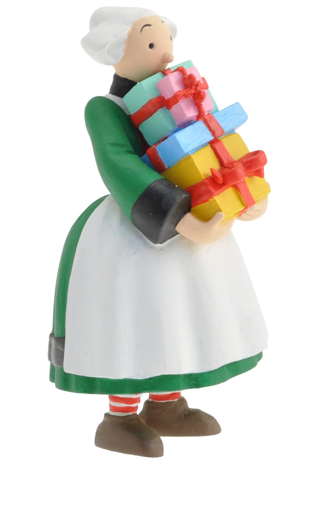 Plastoy 061073 Plastoy-61073 Snipe and the Gift Bécassine Keyring Becassine 4 cm, Multi-Colour, No Aplica