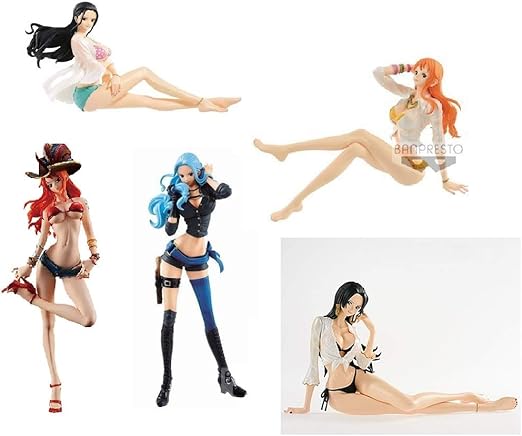 Amazon ワンピース Glitter Glamours Shiny Venus ボアハンコック ナミ ニコロビン Flag Diamond Shipビビ ナミ 5種アソート アニメ 萌えグッズ 通販