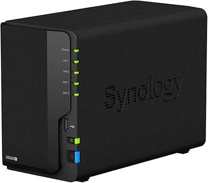 Synology DS220+ - Caja de Almacenamiento en Red (2 GB RAM): Amazon.es: Informática