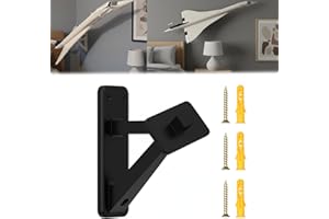 Wall Mount for Lego Concorde 10318 Display Stand,Low-Profile Aircraft Wall Bracket for Collector Model Display and Home Showc