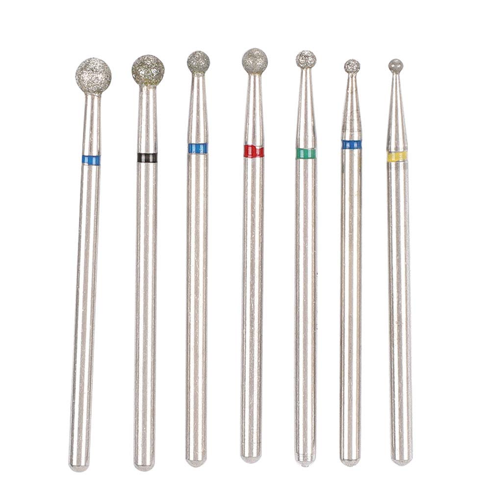 Cuticle Nail Drill Bit, Electric Diamond Removal Gel Bit Manicure Polishing Remover Bits Carbide Professional Burrs Filing Acrylic Nails Down Removing Tools for Files Machine Pedicure Tool