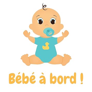 Bebe A Bord Car Sticker Amazon De Baby