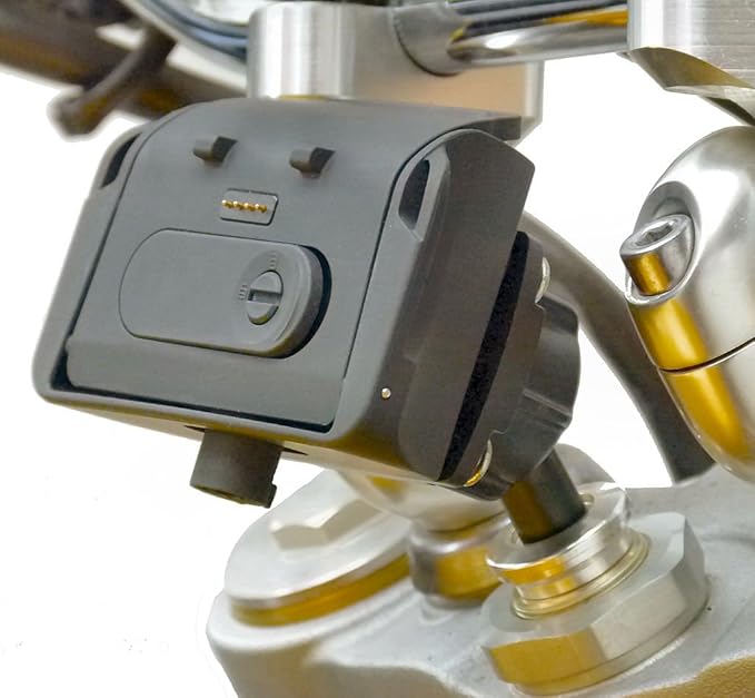 Buybits 20.5mm 24.5mm Powered Motorcycle Yoke Stem Mount