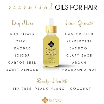 Buy Vegan Healthy Hair Growth Oil Serum With Botanicals Argan Oil Coconut Oil Castor Oil Tea Tree Oil And Grape Seed Oil For Natural Hair Growth And Hair Loss Infused With Msm