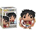 Funko Pop Chase One Piece Luffy (Red Hawk) GITD Figure (AAA Anime Exclusive)