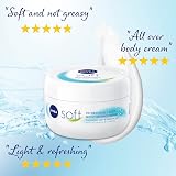 NIVEA Soft Moisturising Cream 500ml Pack of 3 Vitamin E Jojoba Oil view 5