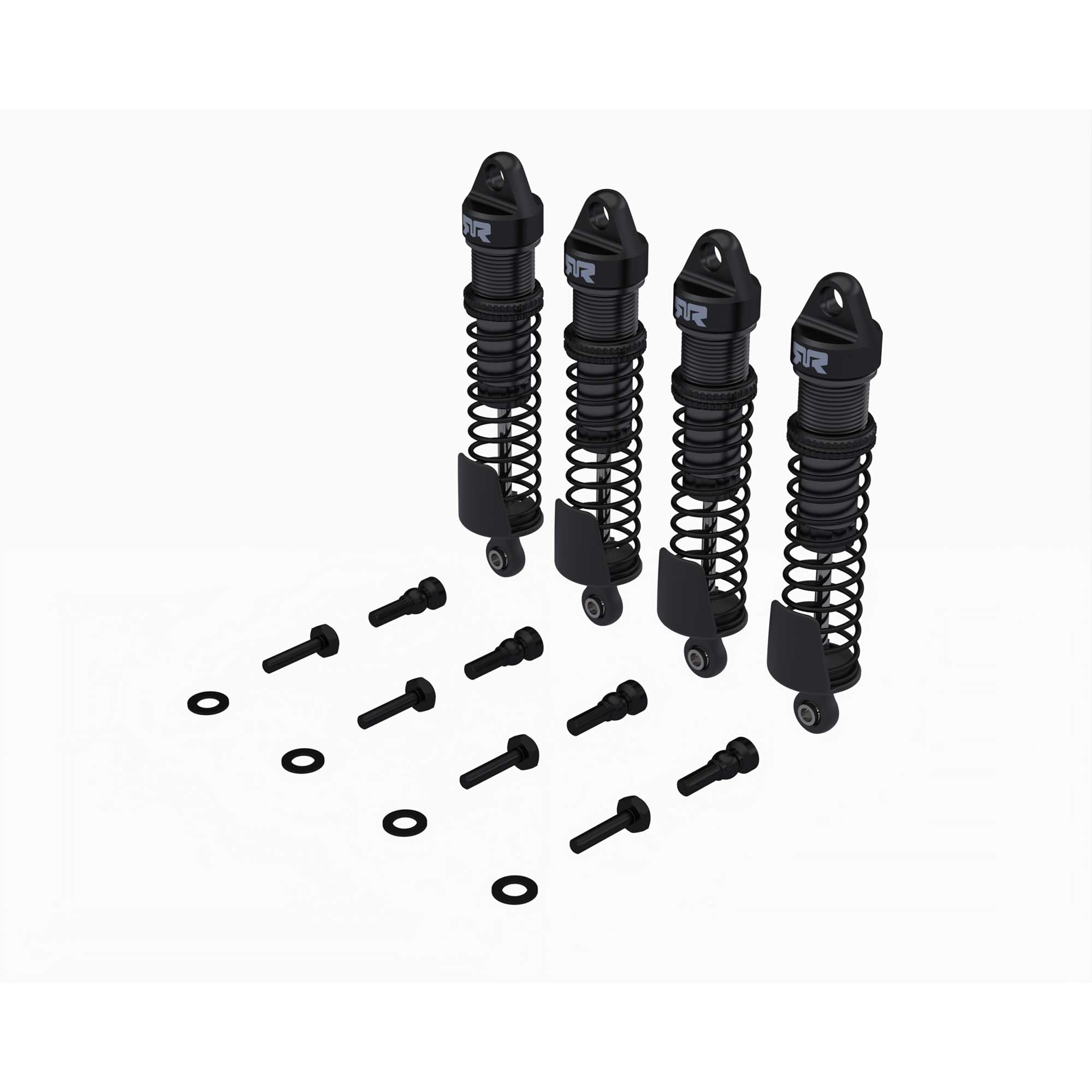 ARRMA Aluminum Shock Set, 71mm Length, 500 CST Oil (4pcs) – GROM, ARA-2614
