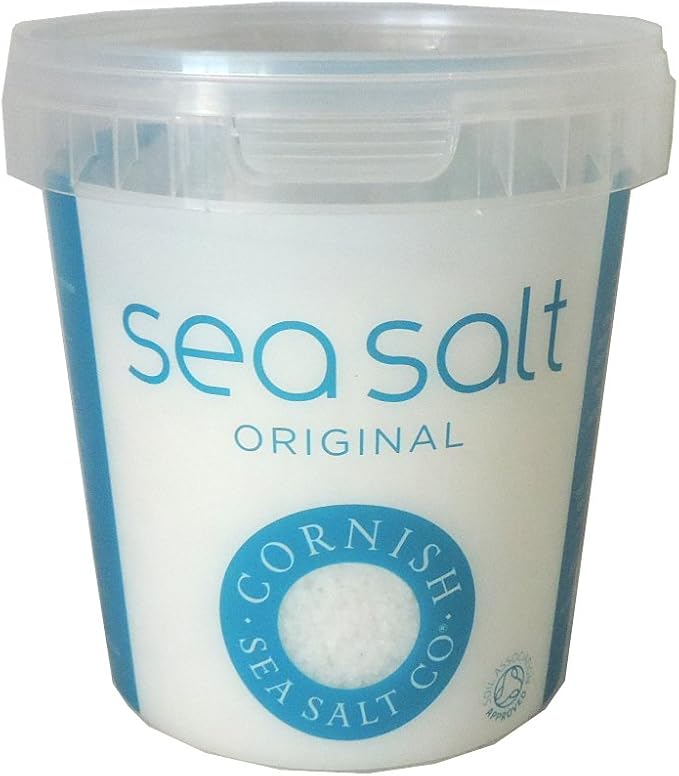 Cornish Sea Salt Original Tub 500g (Pack of 2) Amazon.co.uk Grocery