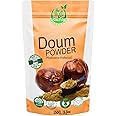 Premium Doum Palm Powder, 150g Herbal Loose Organic Flowers Natural Healthy Vitamins Rich Caffeine Free Doom Hyphaene Thebaica Palm, Ethically Sourced, Plant-Based Ingredient for Smoothies, Baking, Hot Tea Fruit 5.3 oz
