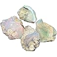 30 carats, Natural Raw Opal Rough Stone, Real Rock Crystals Ethiopian Opal Gemstone for DIY, Jewelry Making Supplies Opal, Energy Stone, DIY Gifts Crafts, Rainbow Opal // October Birthstone
