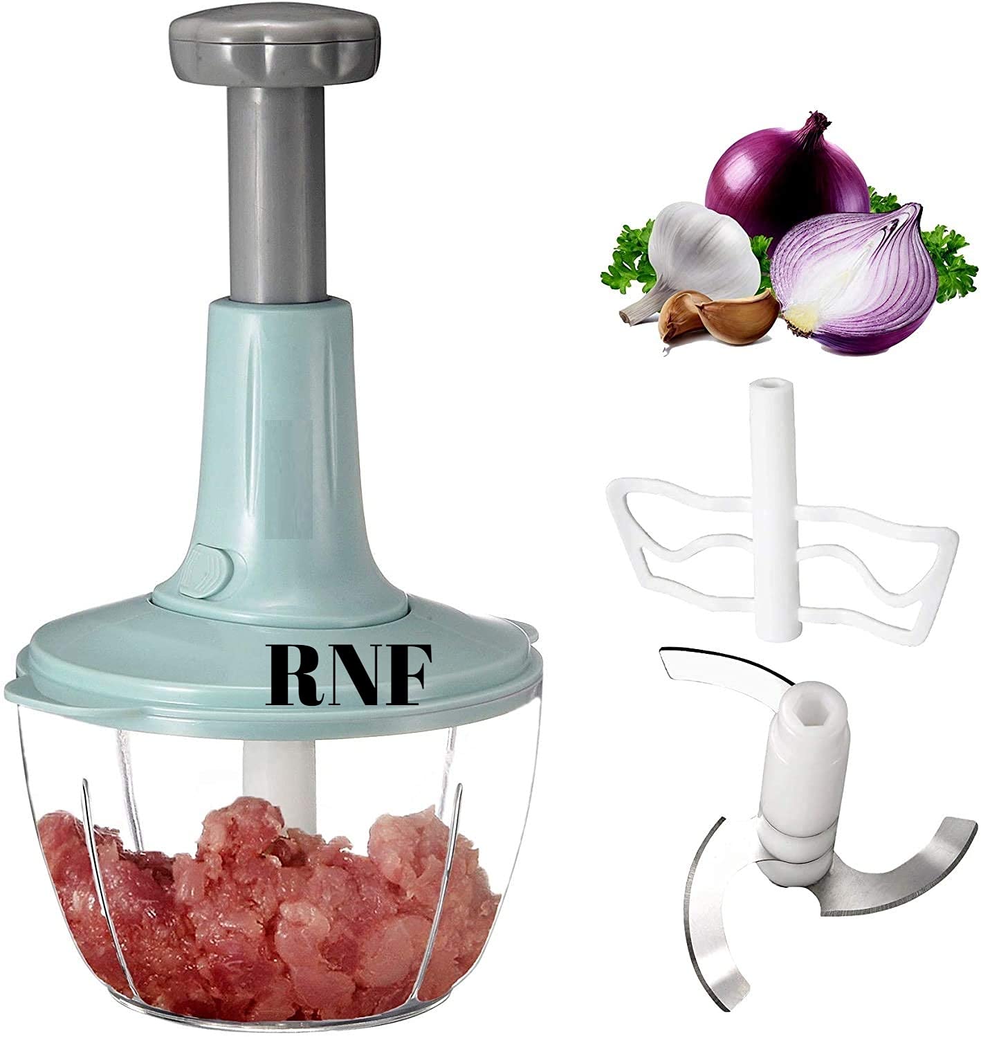 Buy RNF Quick Chef Vegetable & Fruit Cutter Chopper with Easy Push N