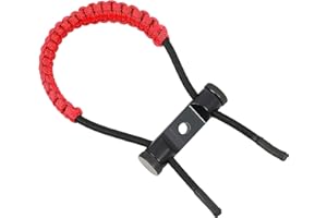 ARCHEREST Archery Bow Wrist Sling, 550 Paracord Strap with Stretch Lanyard Fit for Compound Bow Stabilizer & Recurve