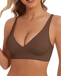 Deep V Bra Low Cut Sexy Push Up Bralettes for Women