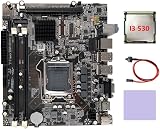 FUNYEE H55 Motherboard LGA1156 DDR3 I3 530 I5 760 CPU Switch Cable Thermal Pad view 1