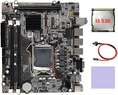 FUNYEE H55 Motherboard LGA1156 DDR3 I3 530 I5 760 CPU Switch Cable Thermal Pad