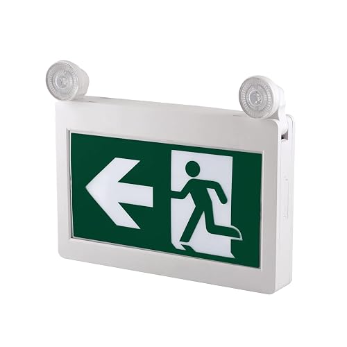 Led In Use Sign Nothing But Leds Exit Sign with Emergency Lights for Business, etc ...