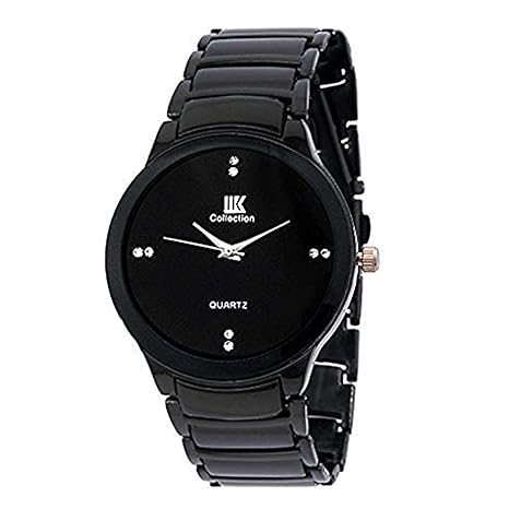 Dress Chronograph Black Dial Mens Watch-SNDG57P1