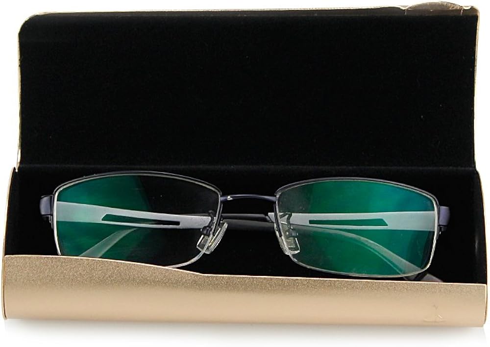 Custodia Occhiali Rigida Fintie In Alluminio - Con Panno Pulizia, Chiusura Magnetica, 14.7x4.6x2.5cm - Foto 4