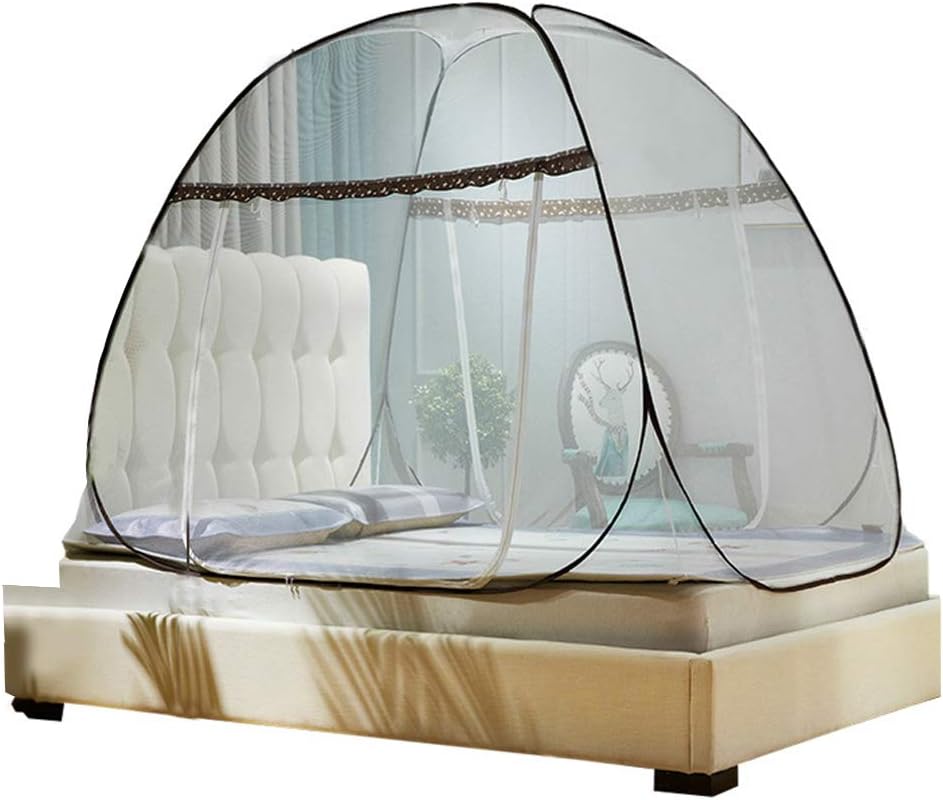 Moustiquaire Diafricaine Studio 1970 Moustiquaire Pop Up Lit Camping Bebe Filet De Voyage Pliable Pour Maison Exterieur Tente De Lit Portable 0 2cm