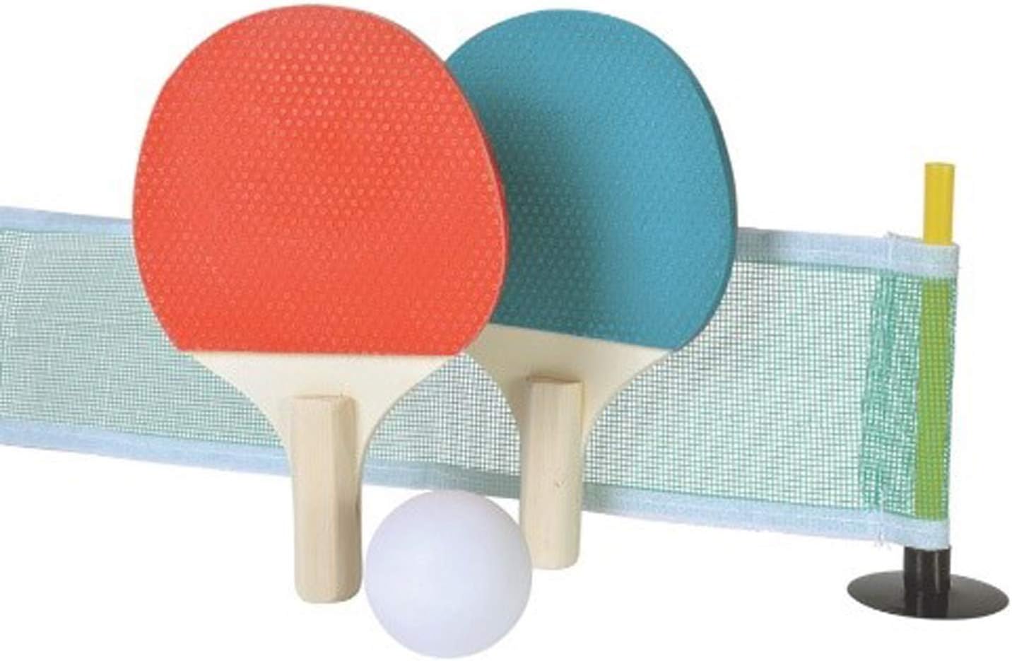 Portable Mini Tabletop Tennis Set Tiny Table Top Desktop Tennis Kit