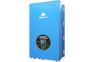 SUNGOLDPOWER 15000W 48V Inverter charger, Input 240V AC,Output 120/240V Split Phase Pure Sine Wave Inverter, Low Frequency Inverter, Heavy Duty Inverter for off Grid System（MPPT excluded）