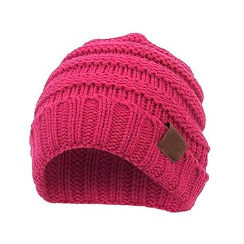 red toddler winter hat