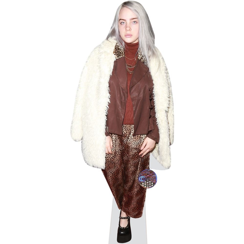 BILLIE EILISH RED 63 TALL CARDBOARD CUTOUT STANDEE PARTY, 41 OFF