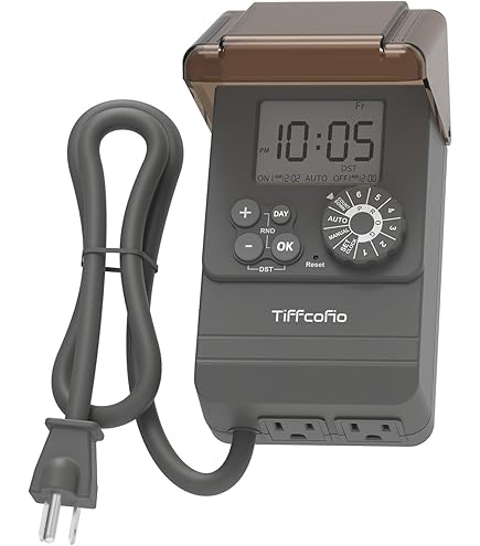 Amazon.com: TiFFCOFiO New Digital Outdoor Timer Waterproof, Dial