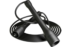 MOGOLD Workout Jump Rope,5mm PVC Jump Rope,Adjustable Length with Shatterproof Handles, Ideal for Beginners & Advanced Athletes, Fitness, Cardio & Boxing