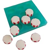 Peppermint Candy Silicone Mold with 9 cavities for Wax Melts, Resin, Soap
