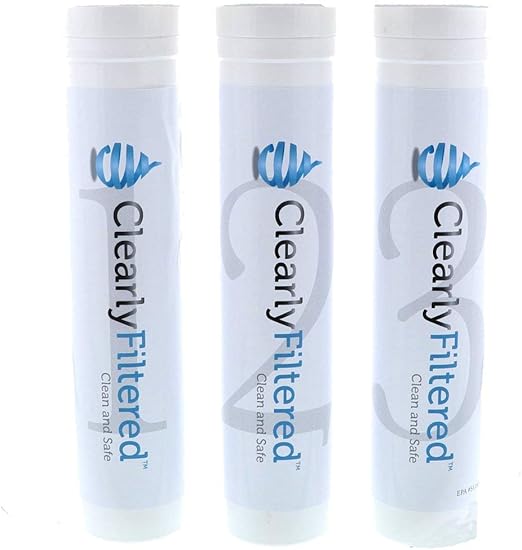 Clearly Filtered 3-Stage Under-the-Sink Replacement Filter: Removes up to 99.9% of Fluoride, 99.9% Lead, and 99.9% of Mercury and many more Tap Water Contaminants