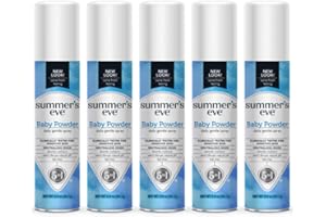 Summer's Eve Feminine Deodorant Spray-Baby Powder, 2 oz. (Pack of 5)
