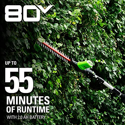 Greenworks Pro 80V 20" Cordless Pole Hedge Trimmer, Tool Only Pricepulse
