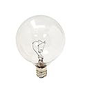 KLH 25 Watt Bulb for Scentsy, Extra Long Life, for Full-Size Warmers, Wickless Scented Candle Wax Warmers, Oil Diffuser, KE-25WLITE, 25W 120 Volt, 4 Pack
