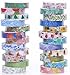 24 Rolls Washi Tape Set- 8mm Wide Decorative Masking Tape for DIY Craft Scrapbooking Gift Wrapping