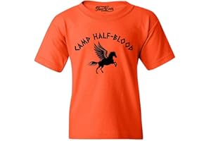 shop4ever Camp Half Blood Youth's T-Shirt Demigod Child's Tee