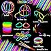 BUDI Glow Sticks Glow Party Favors for Kids/Adults Glowsticks Party Packs colors & Connectors for Glow Necklace, Flower Balls, Luminous Glasses and Triple/Butterfly Bracelets