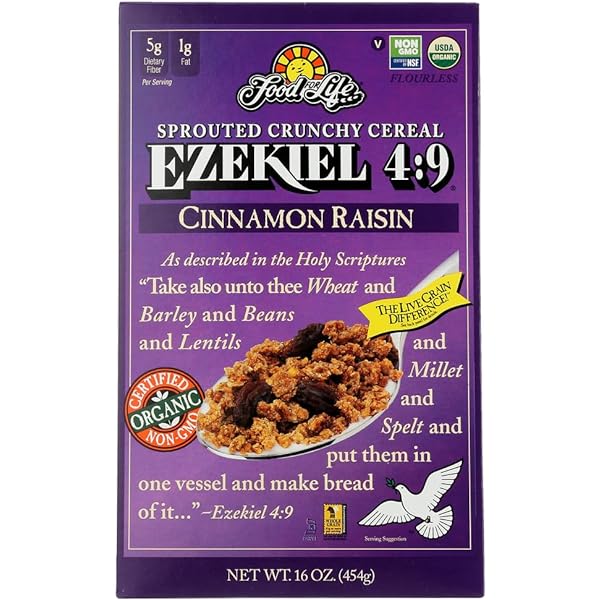 Amazon.com: Food for Life, Ezekiel 4:9 Organic Sprouted Grain