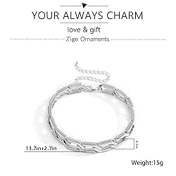 Your Always Charm Chunky Gold Necklace for Women