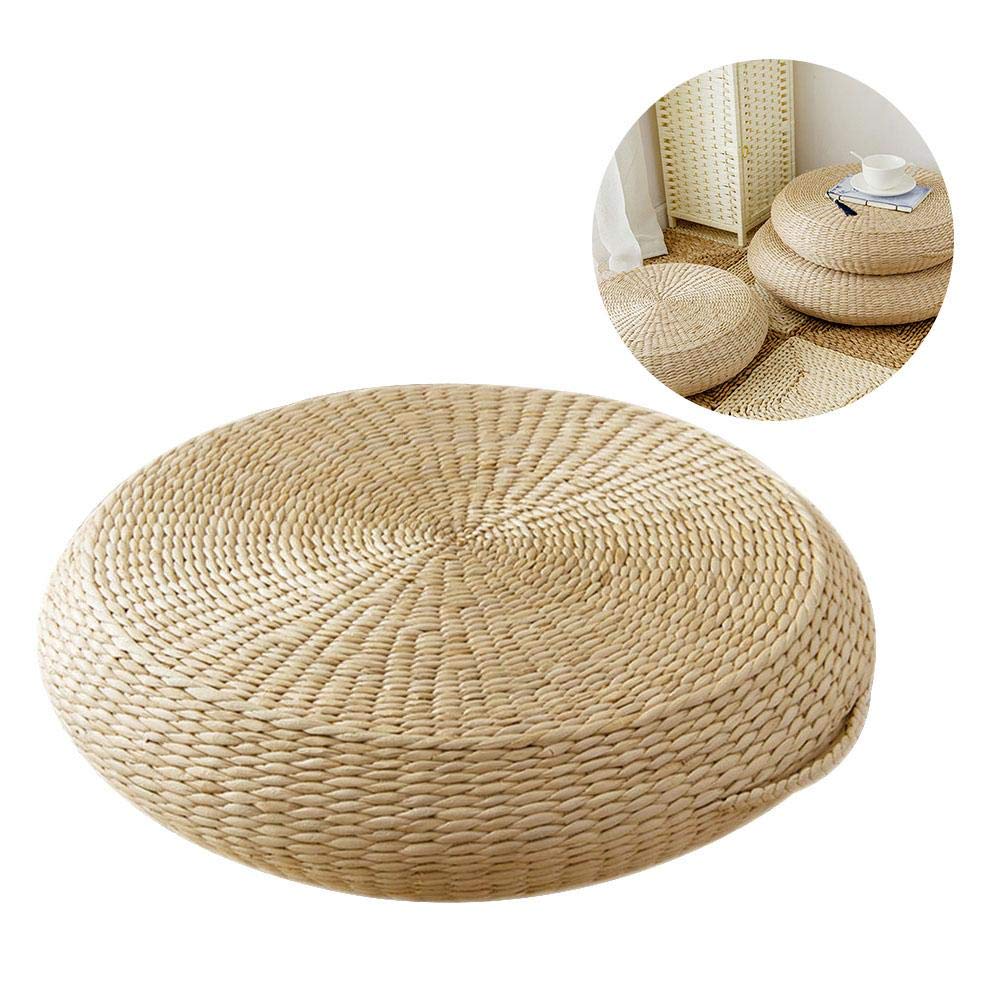 Cojines para espalderas y sillas Tatami tejido a mano estilo japonés
